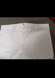 White Pent Strechebl For Women Good Quality