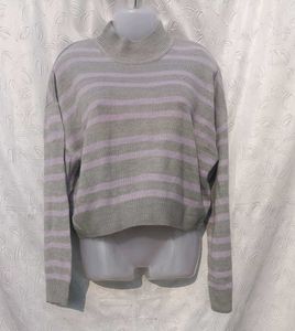 H&amp;m Striped Knit Sweater 💜