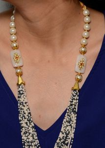 🆕 White Necklace With Earrings.  Jewelry, Necklace, Earrings, Choker, Jaipurjewelry, Peacockjewellery, Kundanjewelry, Bridaljewellery, Chain, Shein, Biba, Women, Western, Beauty, Jewellery, Rings