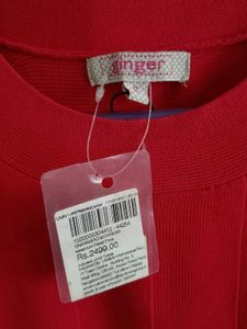 Red Bodycon Dress With Tags