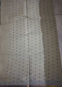 Vintage Indian Dhakai Jamdani Cotton Saree