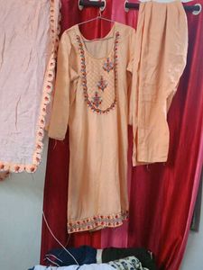 Embroidered Kurta Set