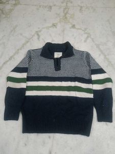 Striped Knit Sweater