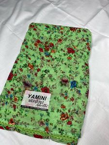 GEORGETTE FLORAL SAREES FOR WOMEN
