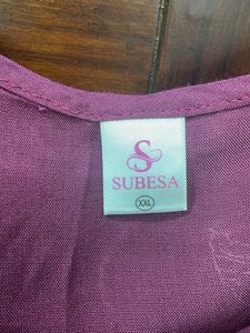 Beautiful Purple Women Kurta Set