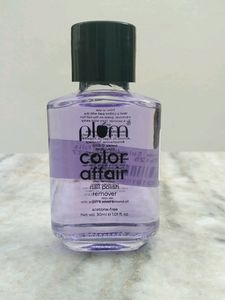 Plum Nailpolish Remover