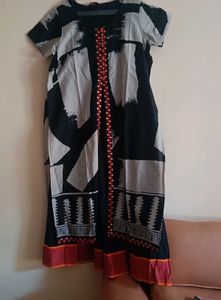 Stylish Black &amp; grey  Kurta with jacket