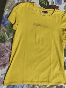 Yellow Kappa T-shirt