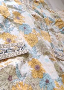 Floral Print Kurta Set