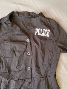 Police cosplay Costume Romper