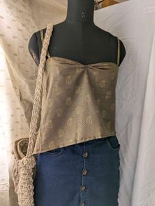 Paisley Corset Top