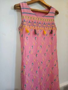 🎁Buy 2, Get 2 Free🎁Pink Printed Maxi Dress