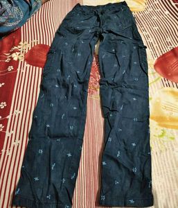 Cool Blue Cargo Pants