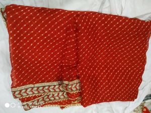 Gota Patti Red Dupatta