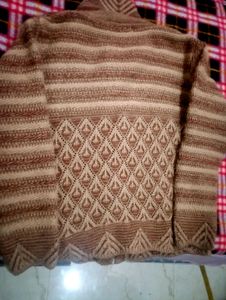 Patterned Knit Cardigan
