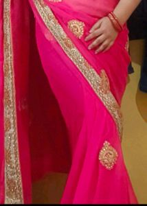 Beautiful Saree Without Blouse