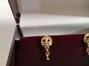 Gold Plated Earrings 5 Pairs