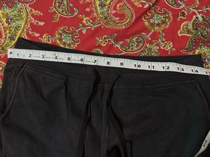 Black Casual Pants Joggers