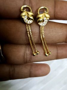 Elegant Gold Earrings