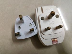 Two 3 Pin Plug For Big Appliances And Small
