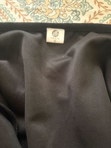 Black Long Sleeve Crop Top