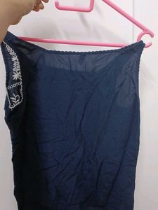 Cotton Embroidered Short Top, Perfect For Summer!