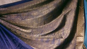 Elegant Blue Saree
