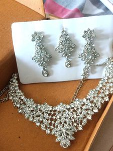 Sparkling Rhinestone Jewelry Set