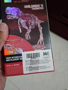 Noctilucent Dinosaur Fossil DIY Kit 2 Pcs