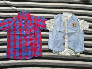 Boys Shirt Set for 4 to 5 yrs old