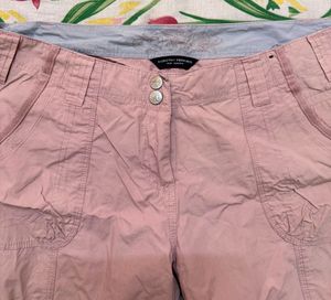 Pink Cargo Pants