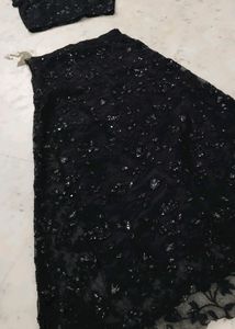 Black 🖤 Designer Lehanga