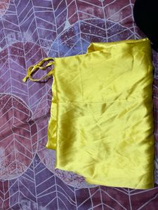 Yellow Embellished Saree