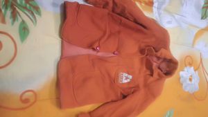 Orange Casual Jacket