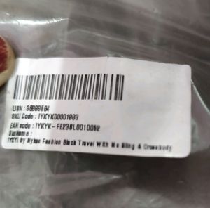 Iykyk Black Travel With Me Sling &amp; Crossbody Bag