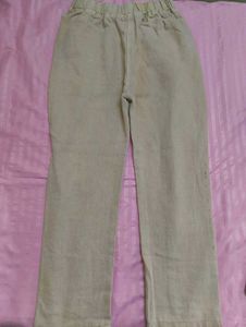 Beige Cargo Pants