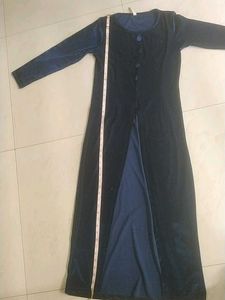 Blue Velvet Kurti