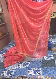 Gown With Dupatta