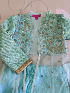 Biba 2 To 3 Year Baby Dress With Chuni
