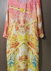 Multi Colour Transparent Kurta