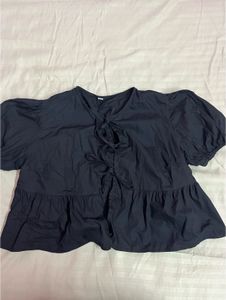 Bow Placket Blouse