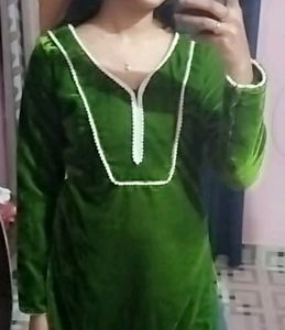 Beautiful Velvet Kurti