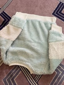 Cute Sleepy Eyes Fleece Sweatshirt