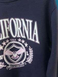 Navy California Graphic Sweatshirt