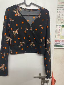 Autumn Wrap Up Long Sleeve Top