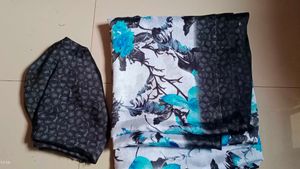 Floral saree
