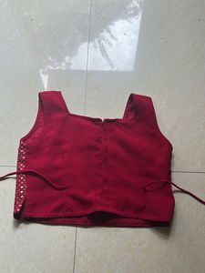 LEHENGA CHOLI WITH DUPATTA &amp; CROP TOP
