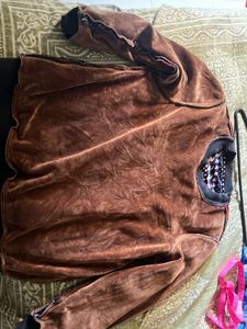 Houndstooth Pattern Sweatshirt