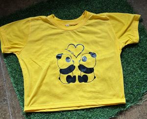 Cute Panda Graphic Tee