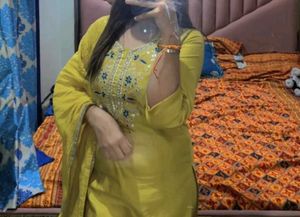 Yellow Embroidered Salwar Kameez